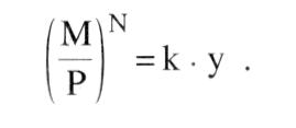 Cambridge-Gleichung