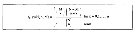 hypergeometrische-verteilung