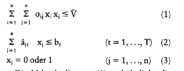 Portefeuille-Analyse