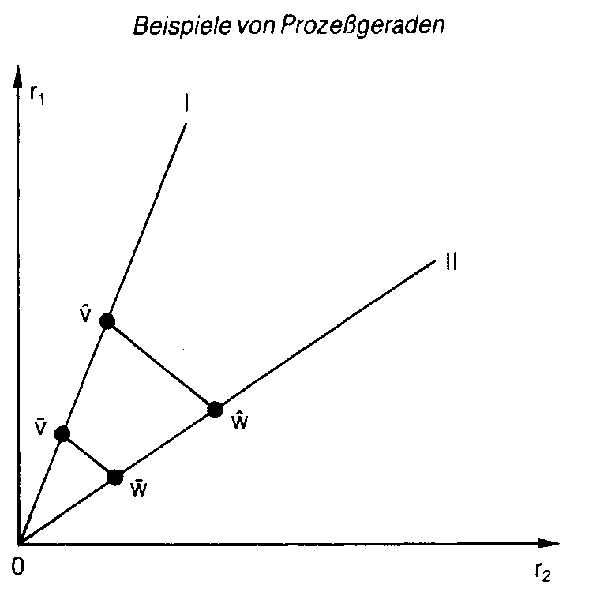 Prozessgerade