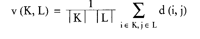 Average Linkage Verfahren