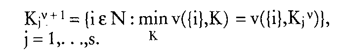 Iterierte Minimaldistanzpartition