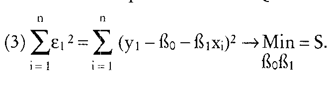 Kleinste-Quadrate-Schätzung