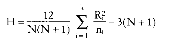 Kruskal-WallisTest