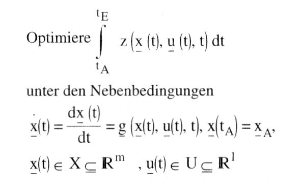 dynamische Optimierung