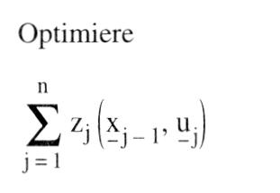 dynamische Optimierung