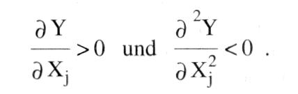 Gesetz des abnehmenden Ertragszuwachses