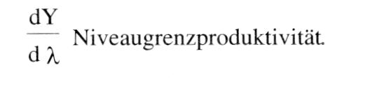 Grenzproduktivitätstheorie der Verteilung