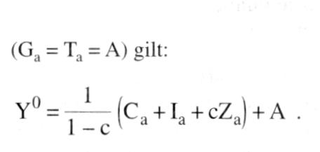 HAAVELMO-Theorem