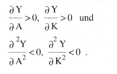 Neoklassische Produktionsfunktion