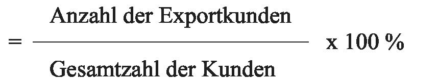 Exportkundenquote