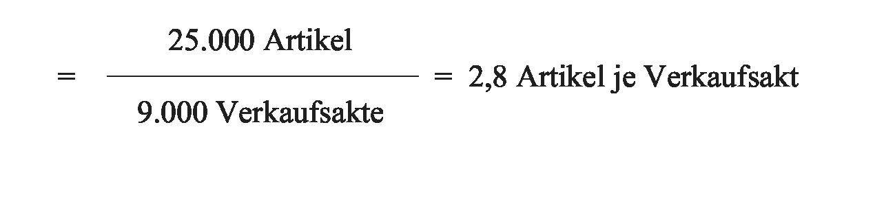 Postenzahl, durchschnittliche