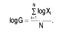 geometrisches Mittel