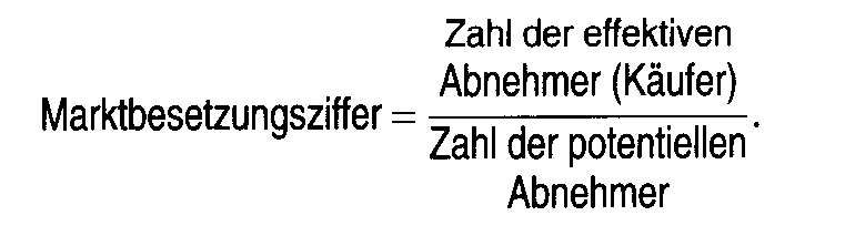 Marktbesetzungsziffer