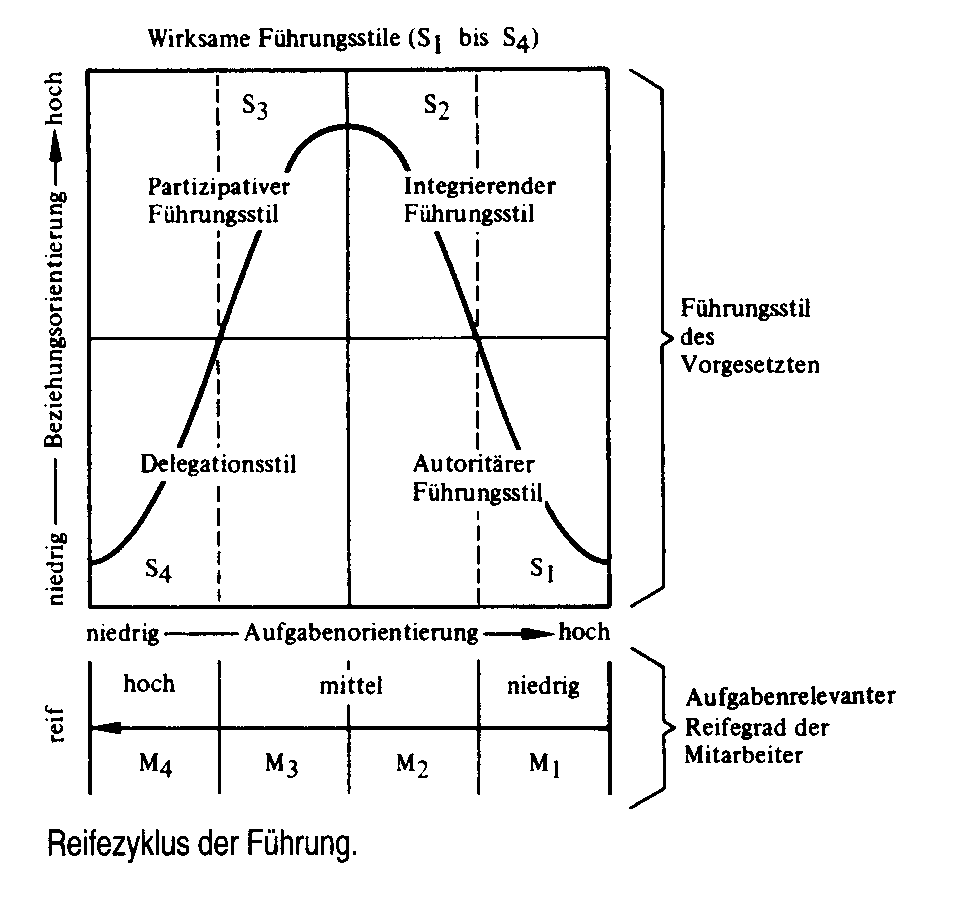 Reifezyklustheorie der Führung